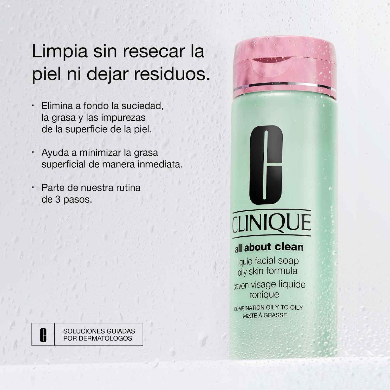 3 Step All About Clean Liquid Facial Soap P. Mixta