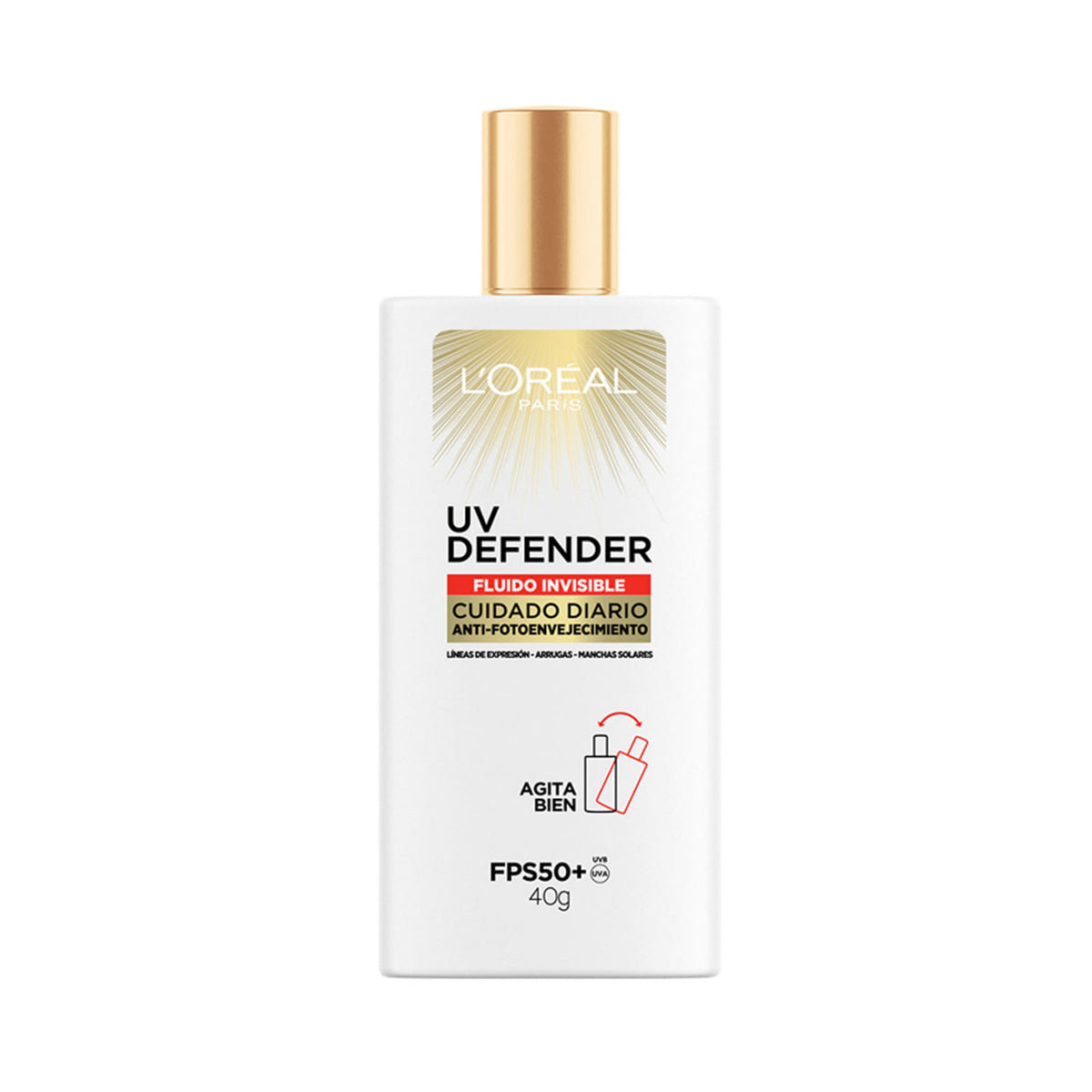 UV Defender Fluido Invisible FPS50+