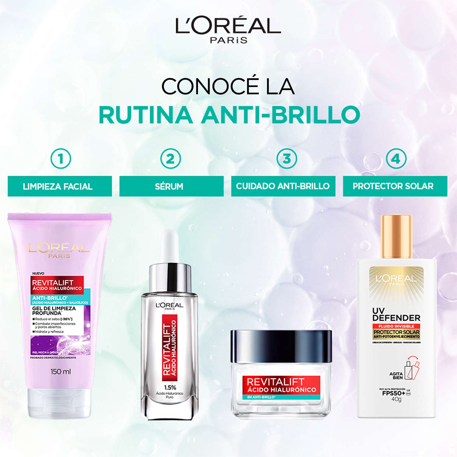 Revitalift Acido Hialuronico Gel Cream