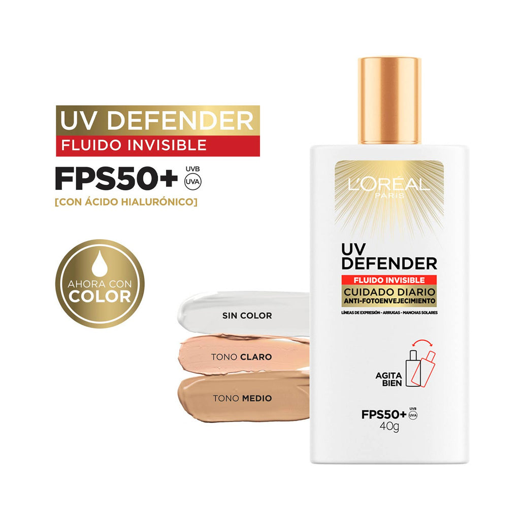 UV Defender Fluido Claro FPS50+