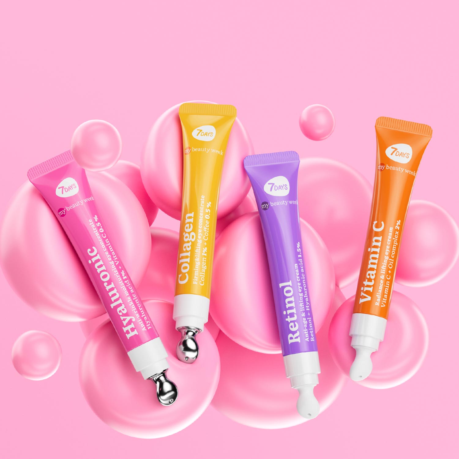 7DAYS Mbw Eye Cream Firming and Lifting Collagen