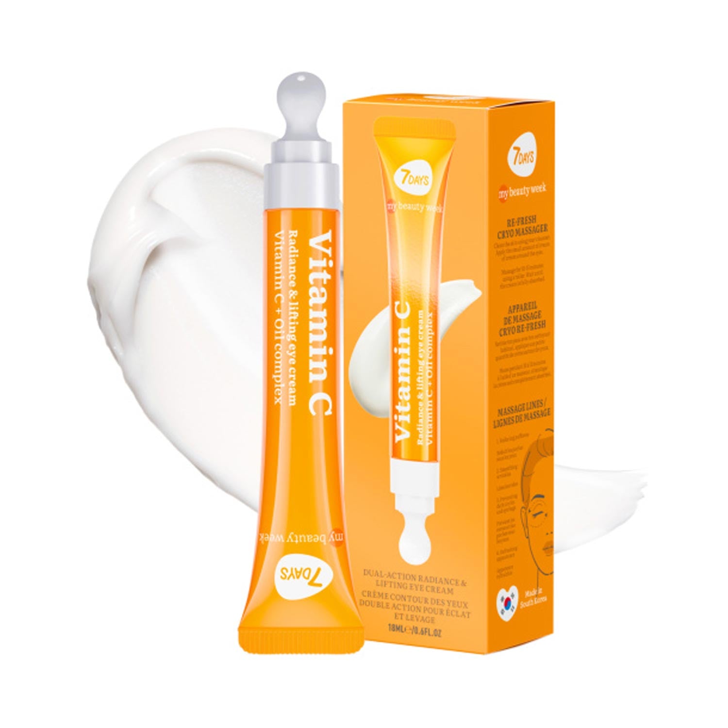 7DAYS My Beauty Week Eye Cream Radiance & Lifting Vitamin C