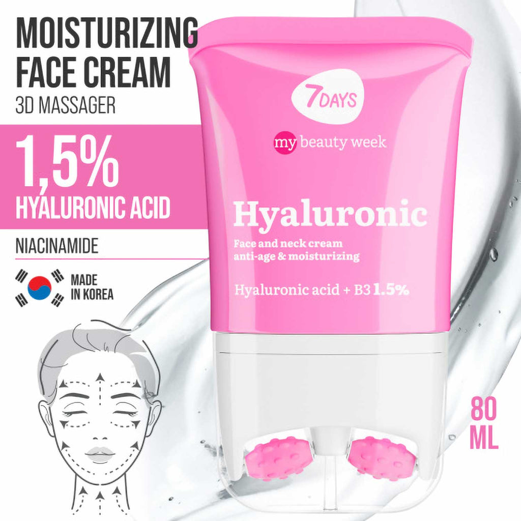 7DAYS Mbw Cream Anti-age and Moisturizing Hyaluronic