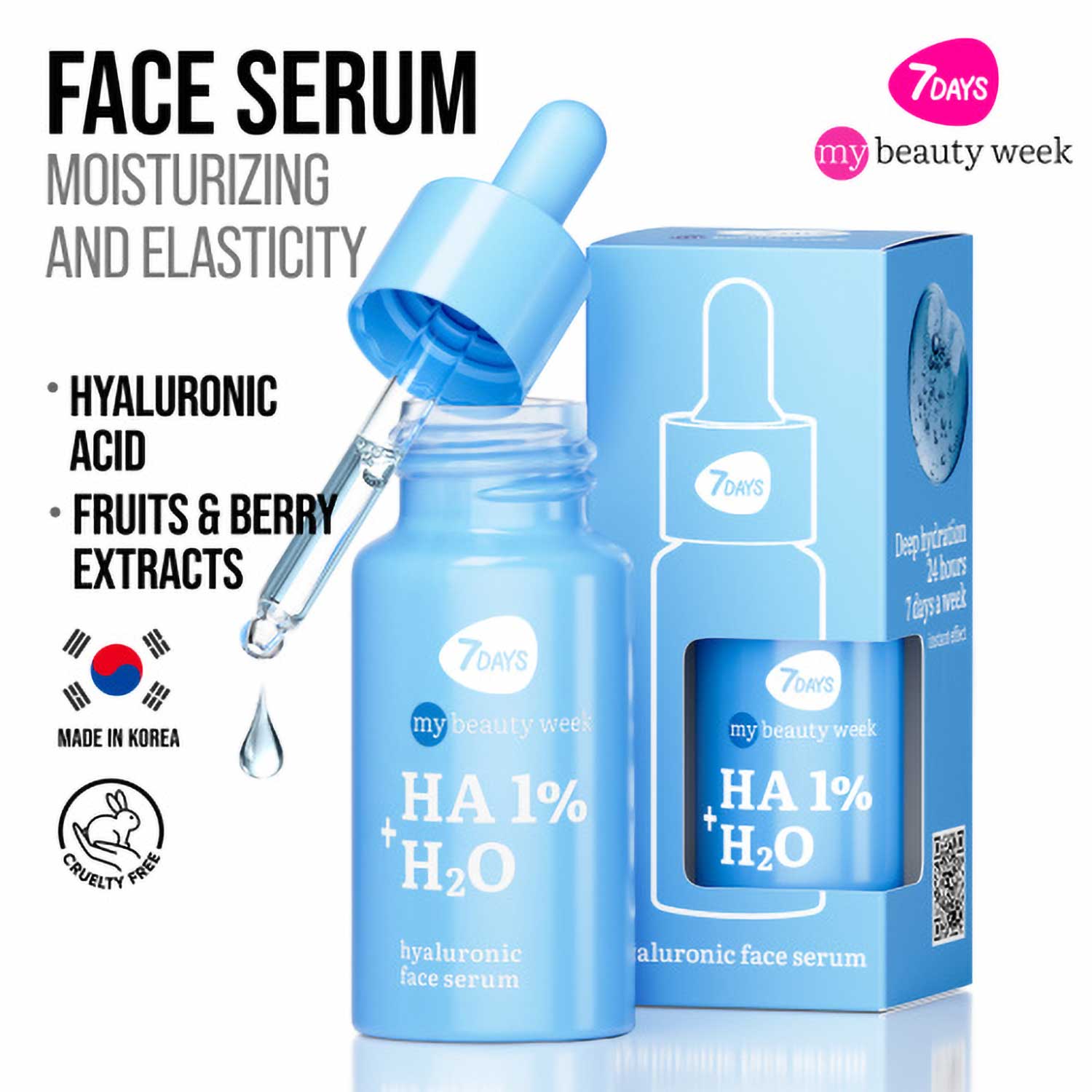 7DAYS My Beauty Week Hyaluronic Serum HA+H2O