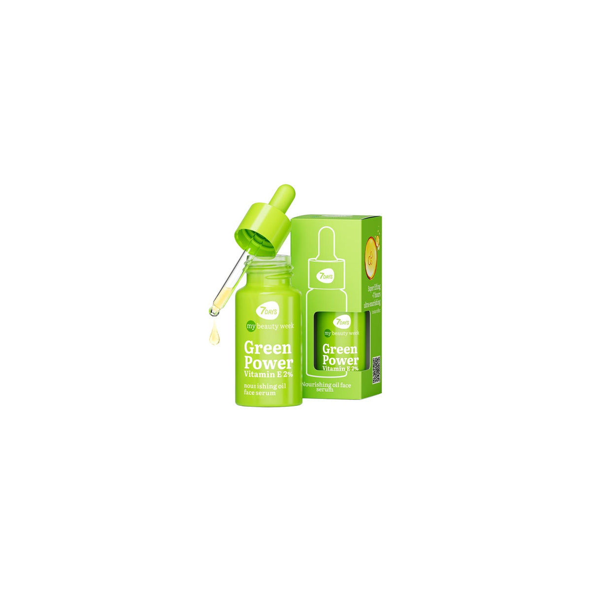 7DAYS My Beauty Week Nourishing Oil Serum Green Power Vitamin e