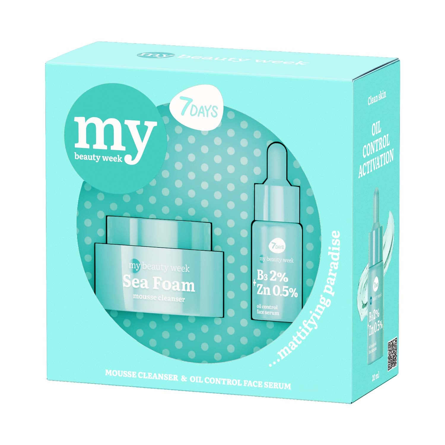 7DAYS My Beauty Week Mattifying Paradise Set