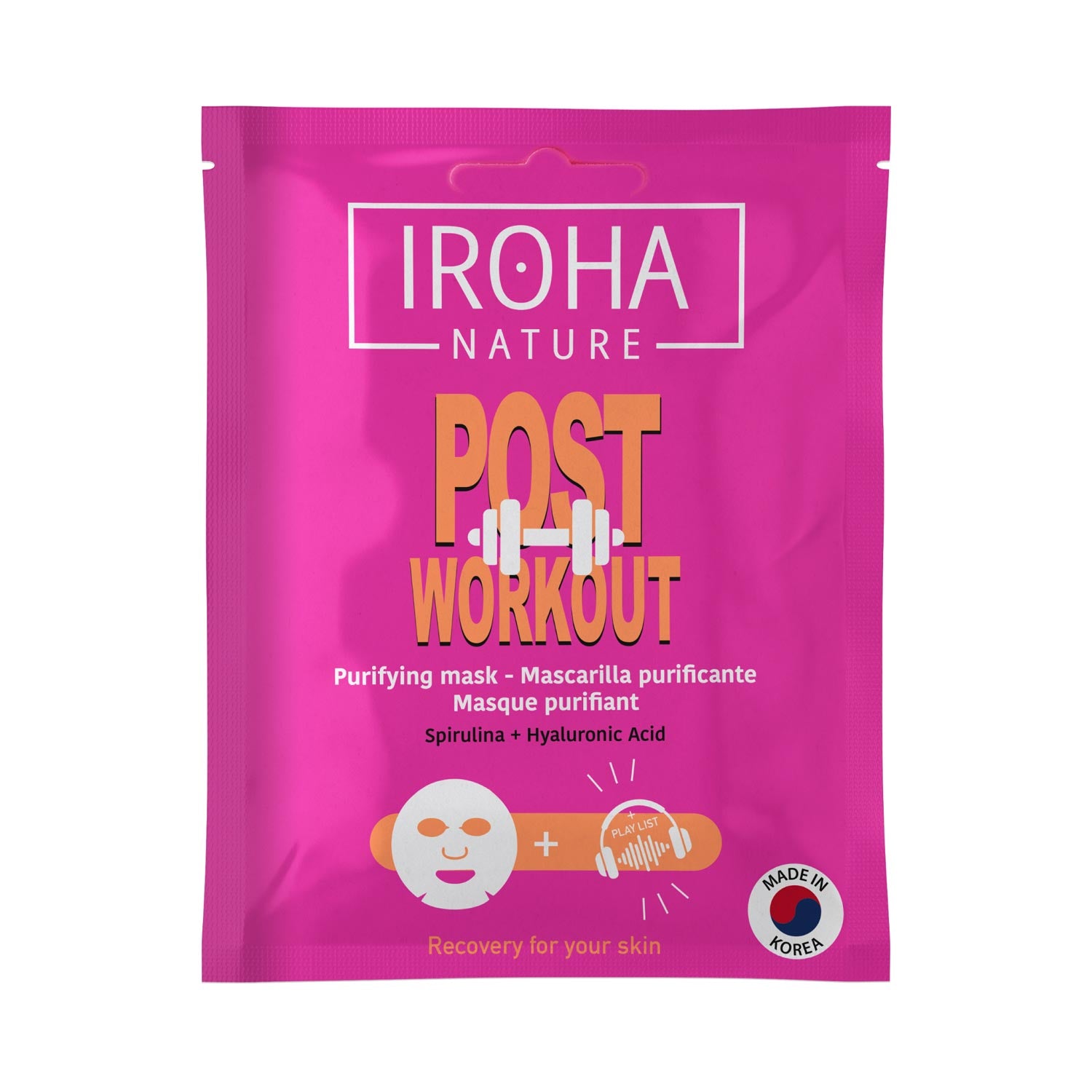 Mascarilla Post Workout Purificante