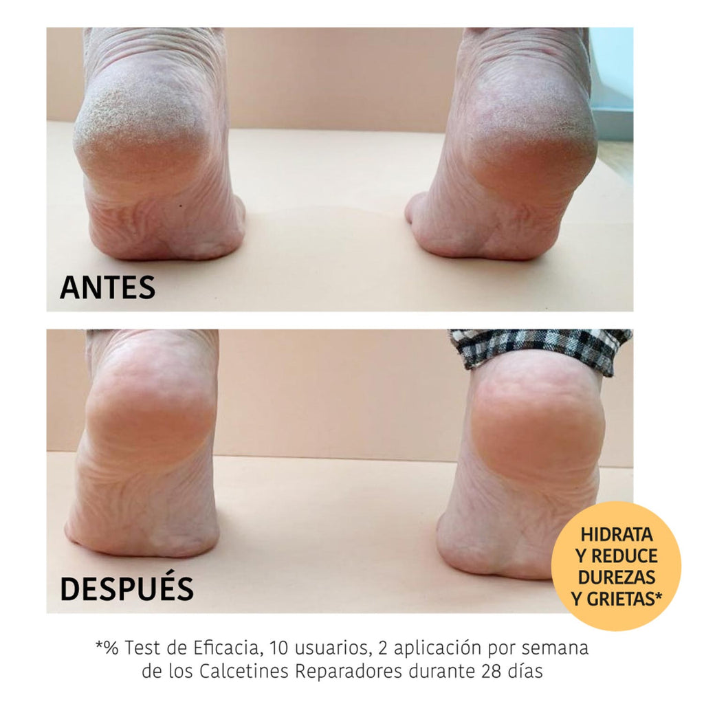 Calcetines Mascarilla Reparadores - Melocotón