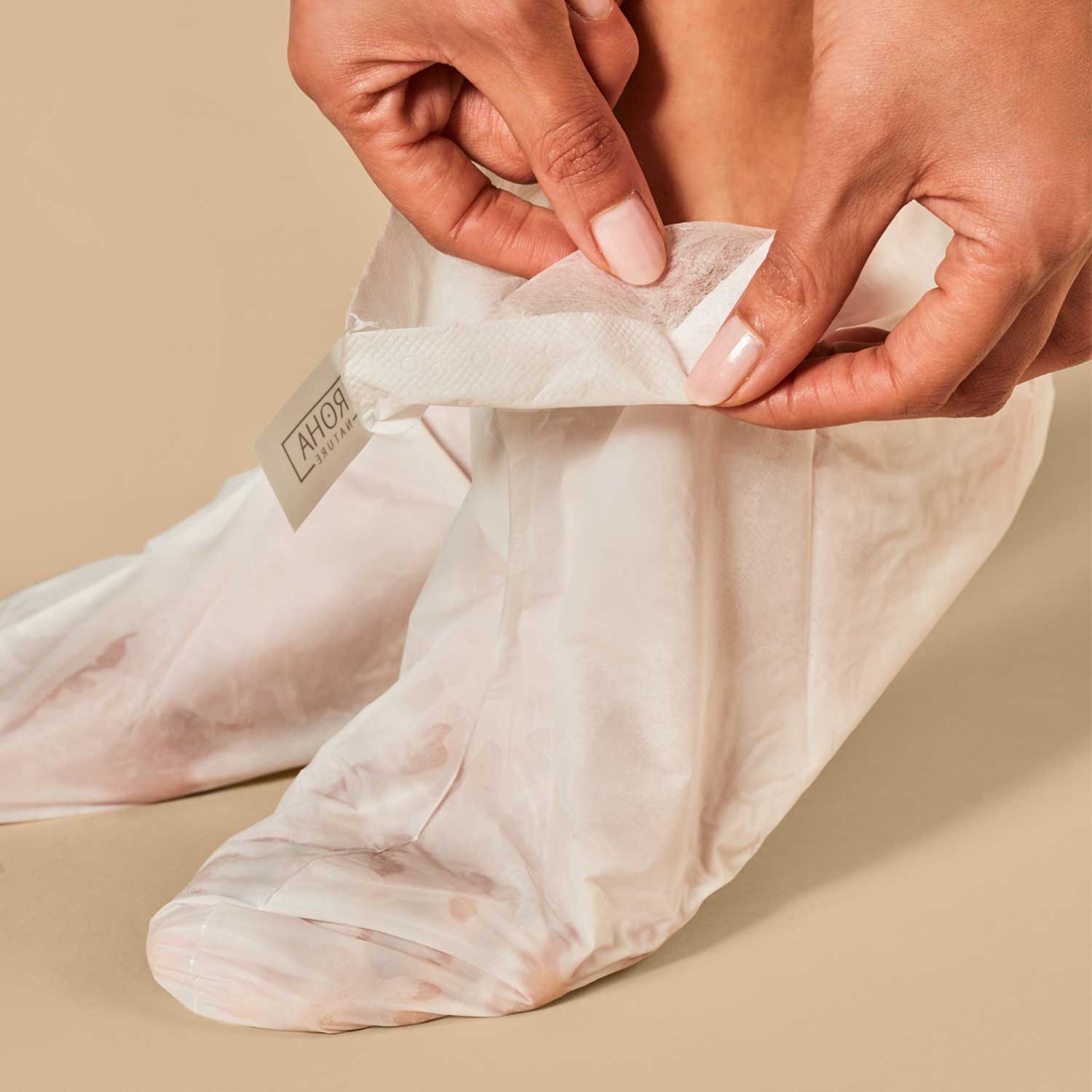 Calcetines Mascarilla Reparadores - Melocotón