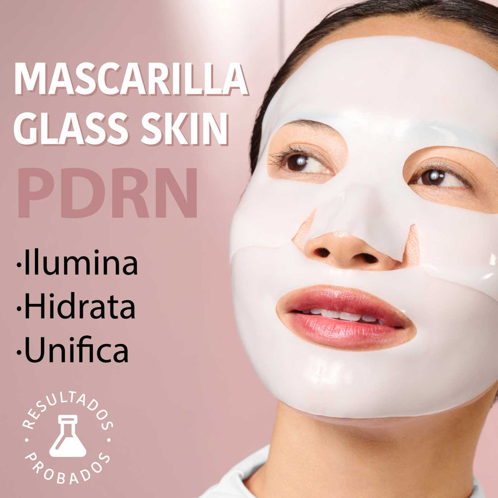 Iroha Nature Mascarilla Hidrogel Glass Skin con Pdrn
