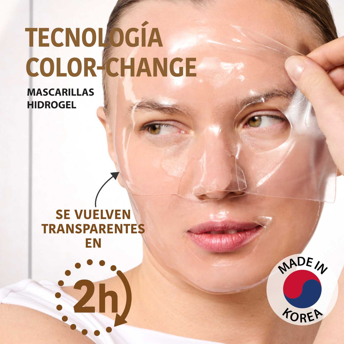 Iroha Nature Mascarilla Hidrogel Glass Skin con Colágeno