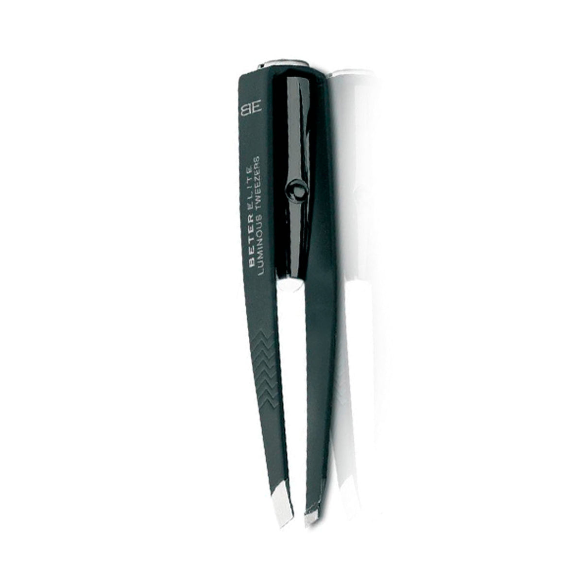 Elite Pinza de Depilar con Luz Punta Oblicua