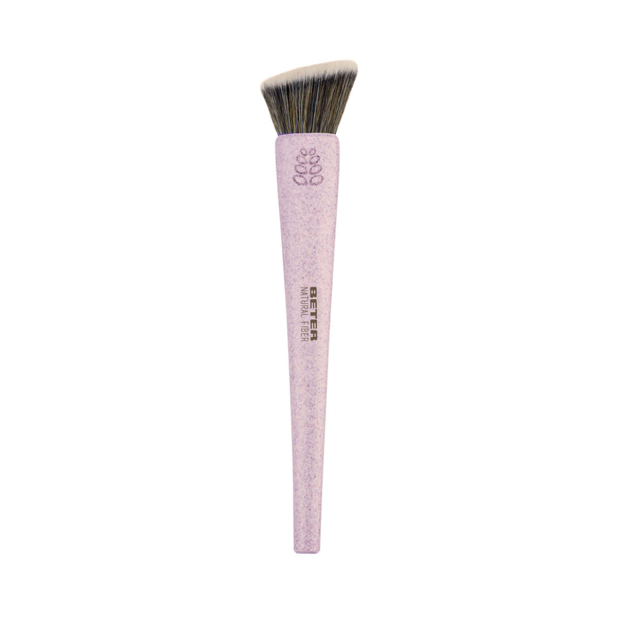 Natural Fiber Brocha Flat Top Kabuki Pelo Sintetico