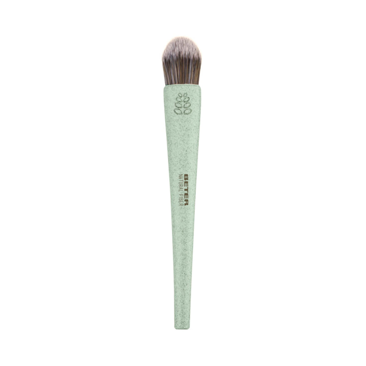 Natural Fiber Brocha Maquillaje Fluido Pelo Sintetico