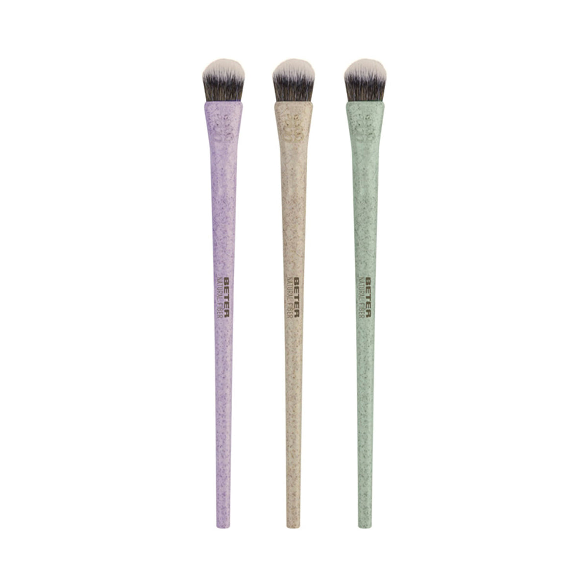 Natural Fiber Pincel Difuminador de Sombra, Pelo Sintetico