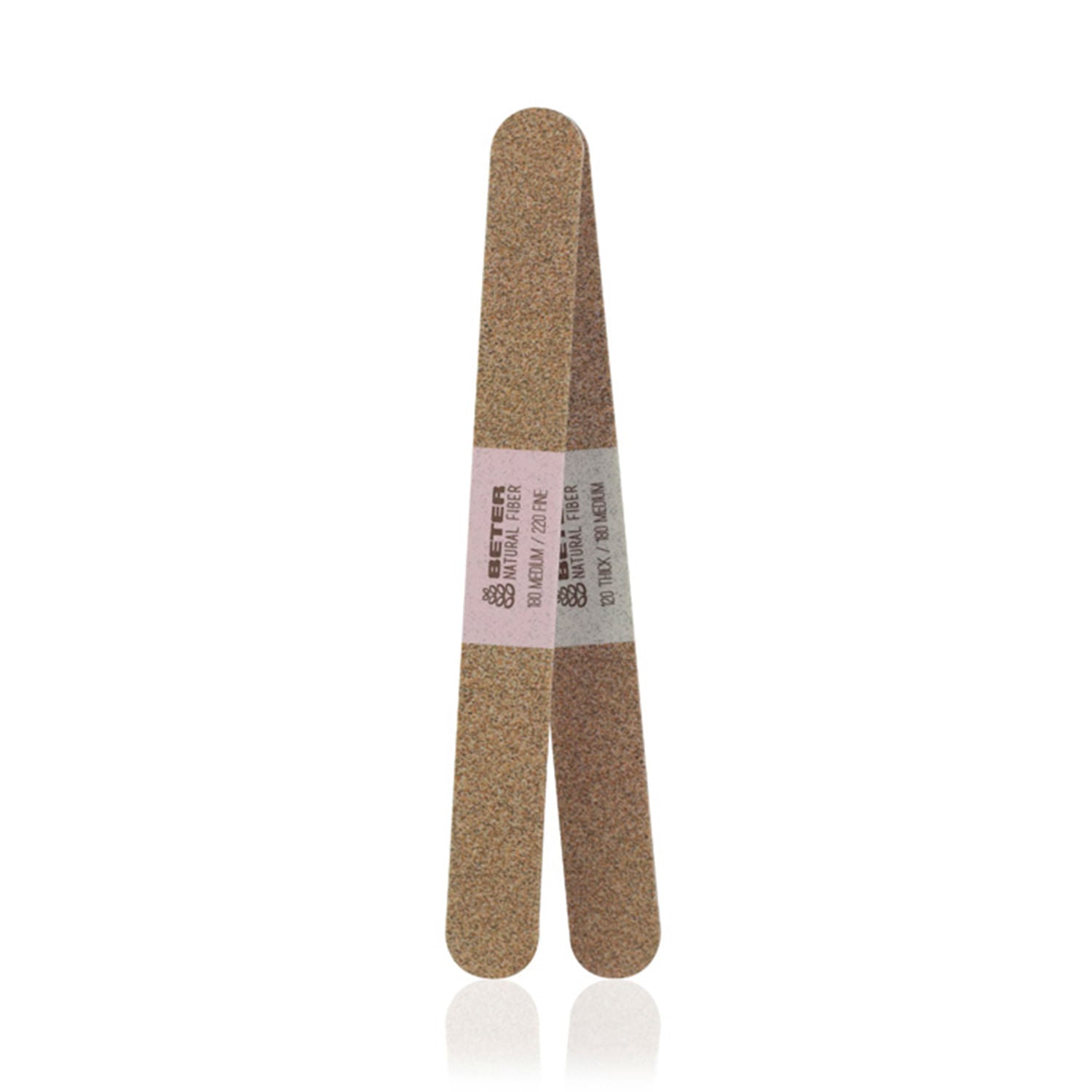 Natural Fiber Lima de Uñas X 2 U.