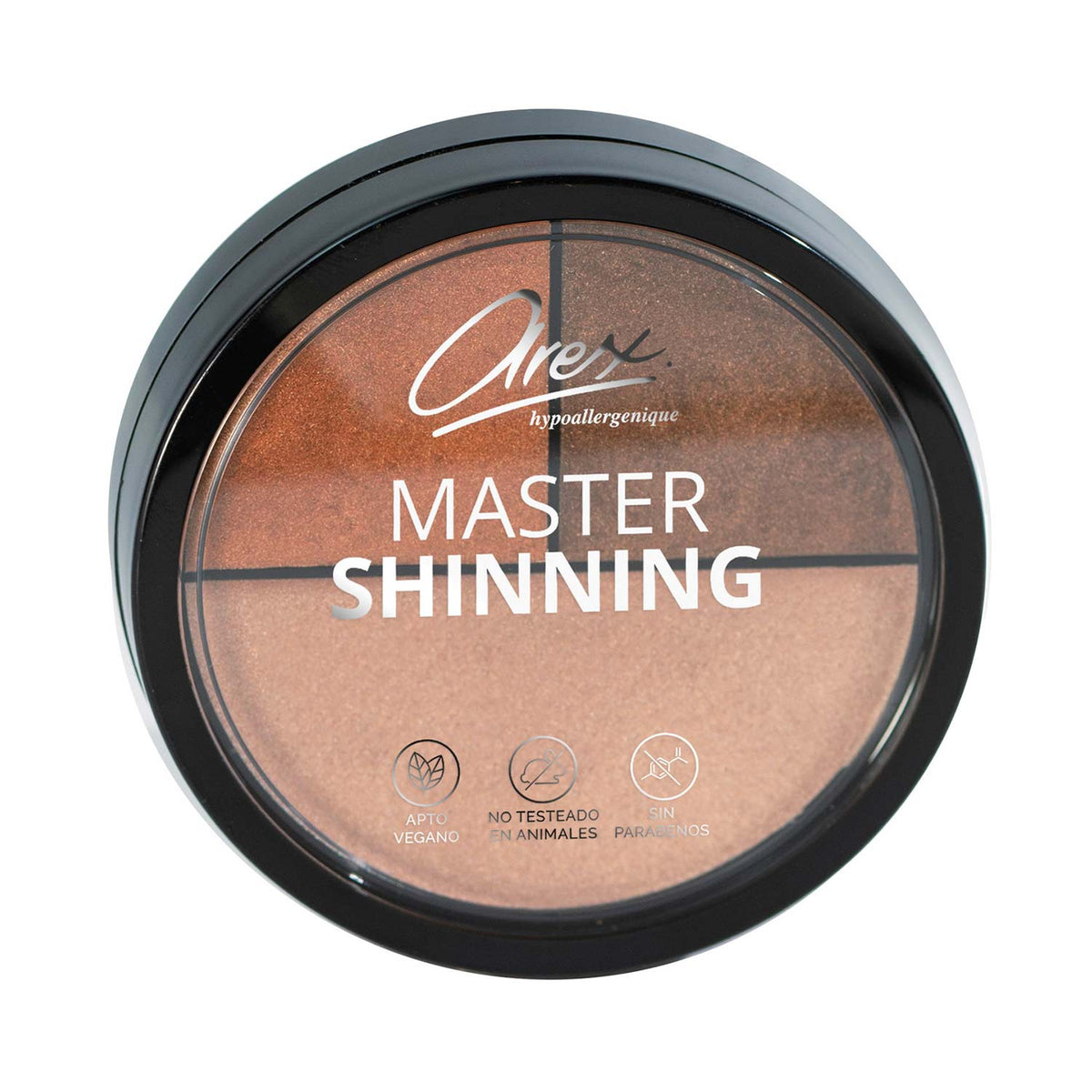 Iluminador Trio Master Shinning Cremoso