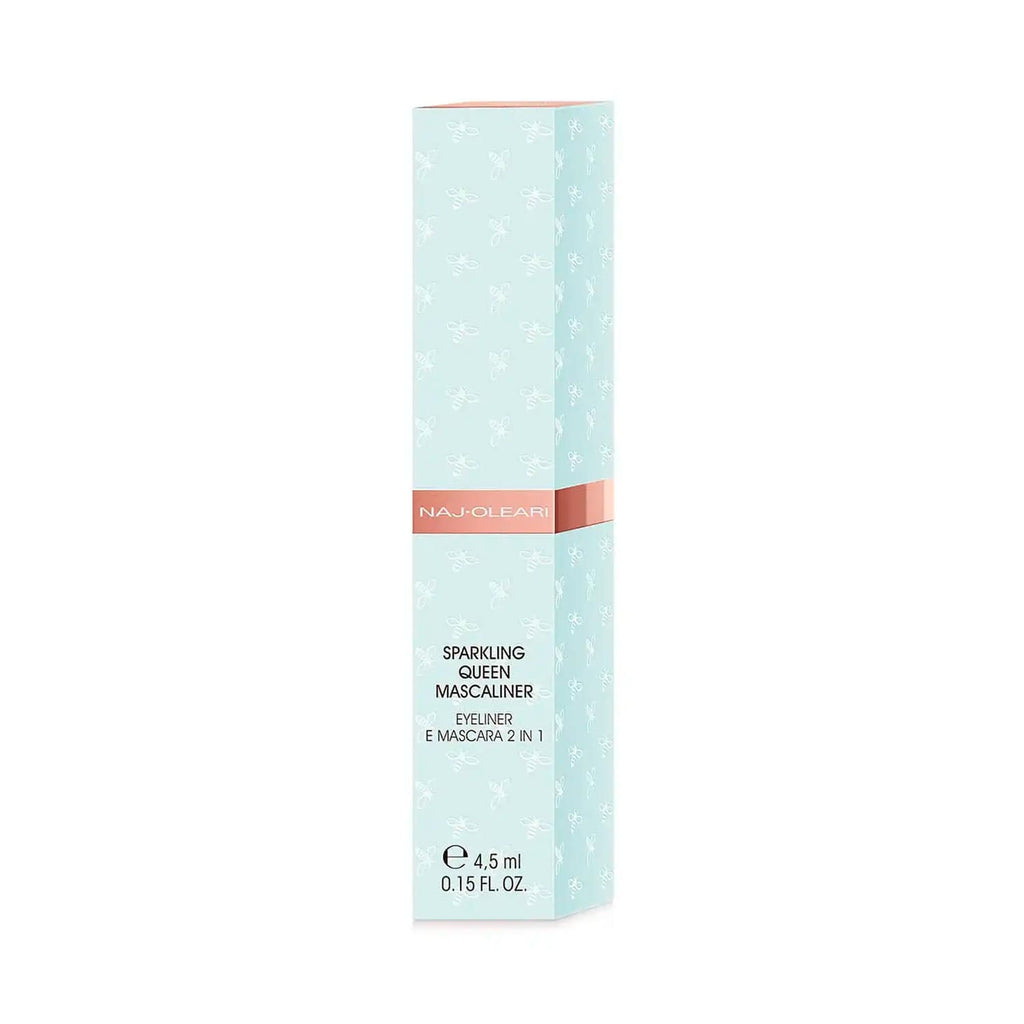 Sparkling Queen Mascaliner Silver Glitter