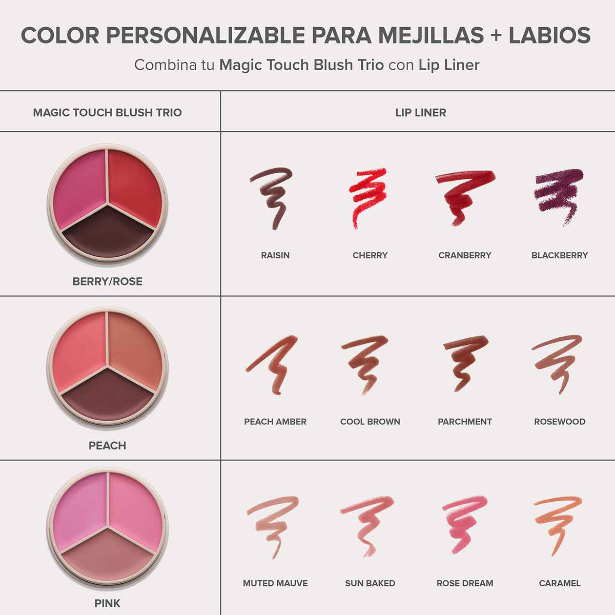 Magic Touch Blush Trio