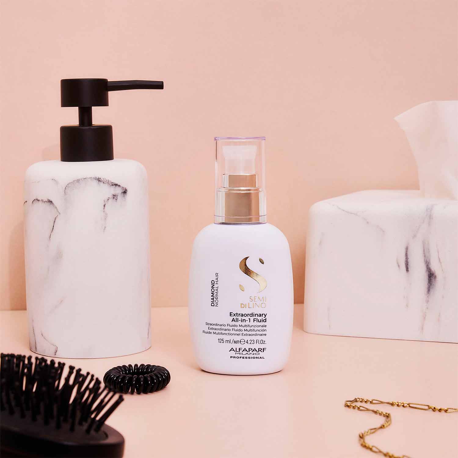 Semi Di Lino Diamond Illuminating Leave-in Fluid All In 1