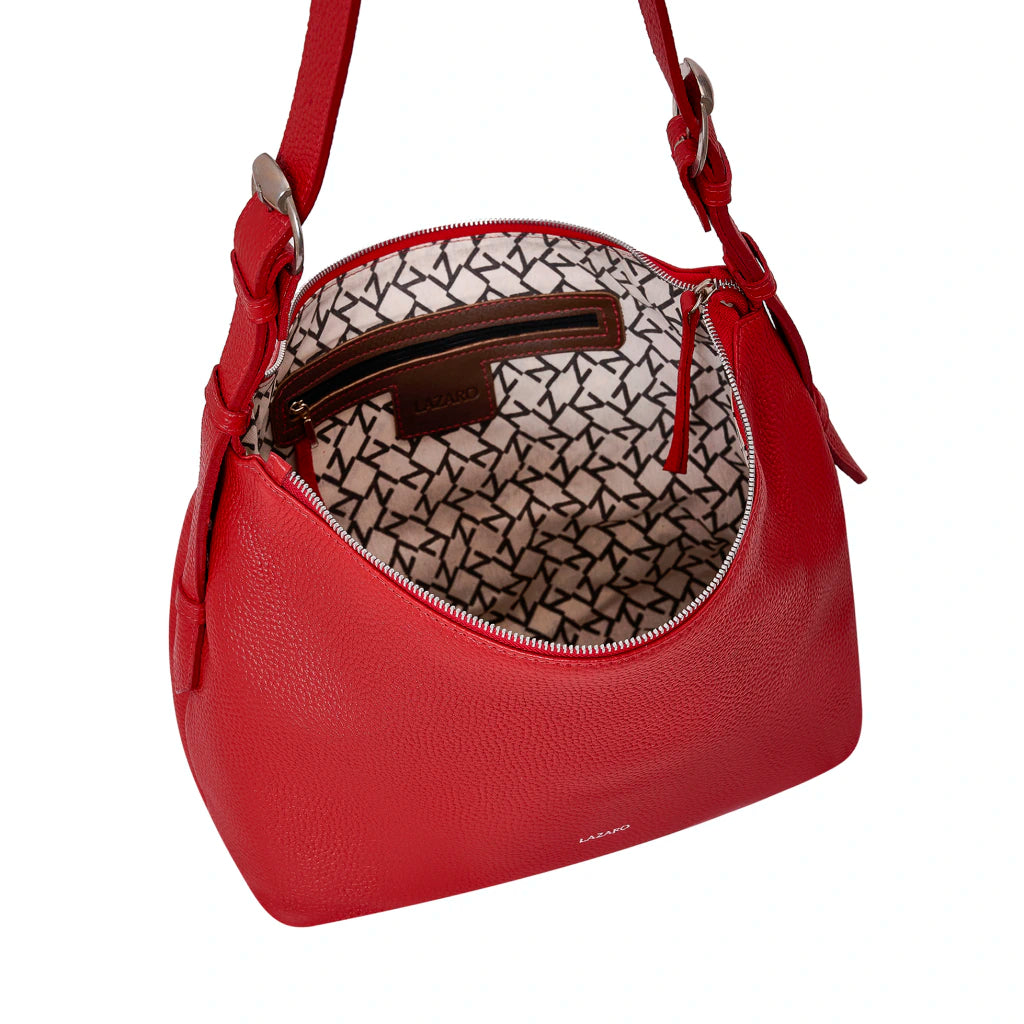 Cartera Margarita Carmín